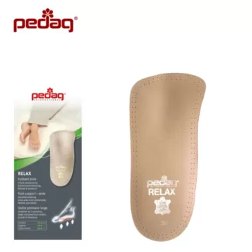  Ортопедична каркасна напівустілка-супінатор 127-128 Relax Pedag для закритої модельного взуття