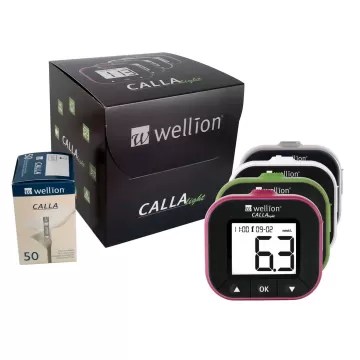 Акционный набор Wellion Calla Light + тест полоски 50 шт