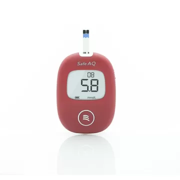 Глюкометр Safe AQ Smart Sinocare з 50 тест-смужками в комплекті