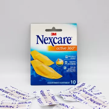 Пластир Active 360 Nexcare упаковка 10 штук