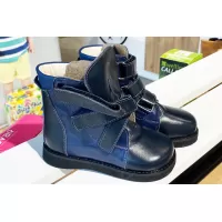 Антиварусные ботинки для детей OrtoVarus Boots 720 LM-Av Ortofoot синие