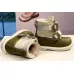 Детские ботинки ортопедические демисезонные Ortofoot 720 AT темно-зеленые