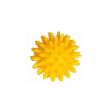 Мячик для массажа 11861 Dr.Life жёлтого цвета 6 см