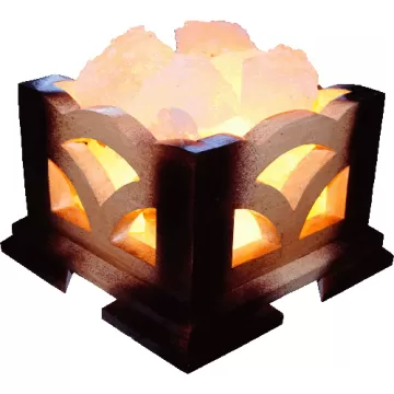 Соляна лампа ProSalt Чаша вогню 3-4 кг 