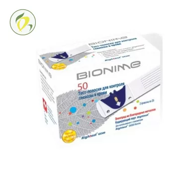 Тест полоски для глюкометра Bionime Rightest GS 300