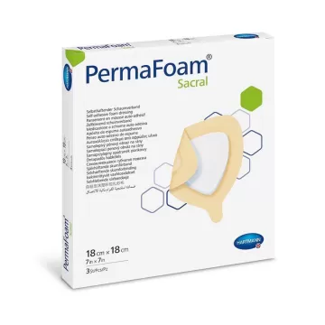 Повязка на рану PermaFoam Sacral 18*18 см Hartmann 4094227