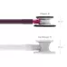 Стетоскоп Littmann Classic III сливовый с зеркальной головкой на розовой ножке, оголовье дымчатого цвета 5960