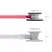 Стетоскоп Littmann Classic III перламутрово-рожевий із дзеркальною головкою на рожевій ніжці 5962