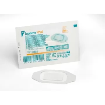 Tegaderm+Pad прозрачная хирургическая повязка с абсорбирующей прокладкой